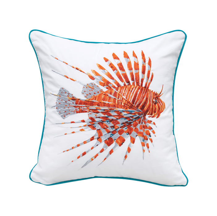 Tropical Punch Lionfish Pillow