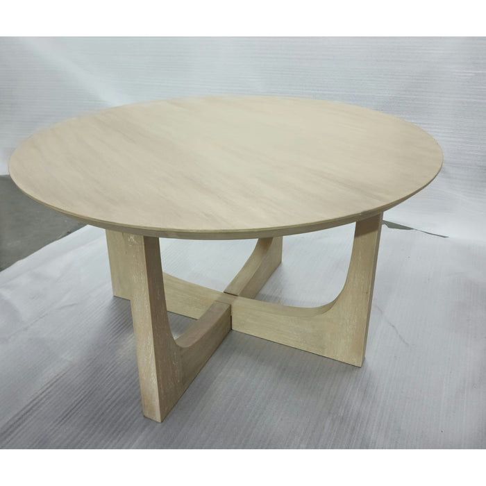 Reverse Arch Coffee Table - Ivory