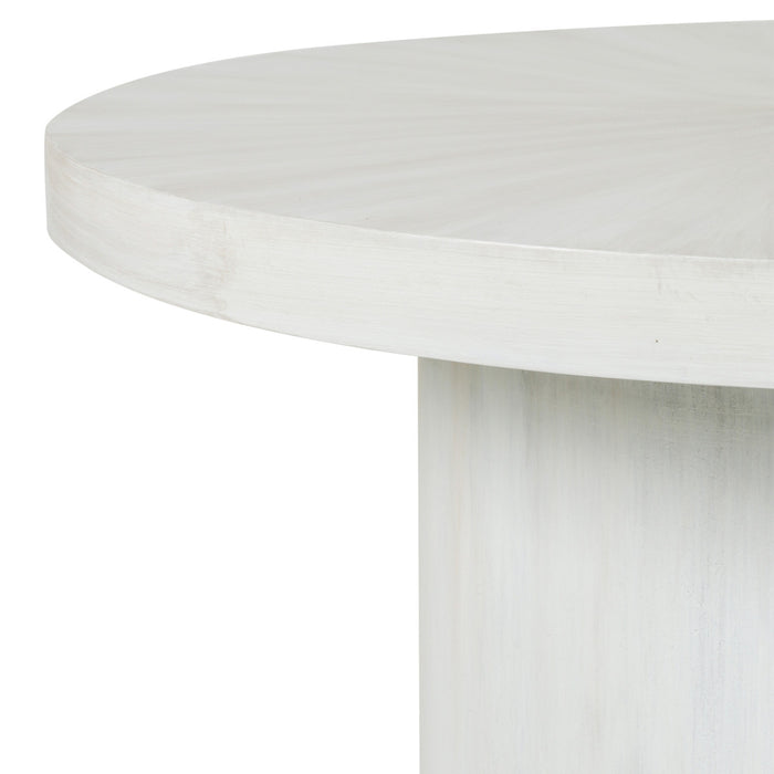 Zane Side Table - White Wash