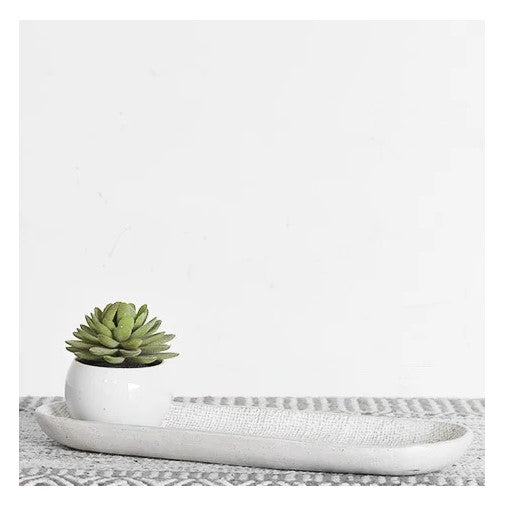 White Serving Tray