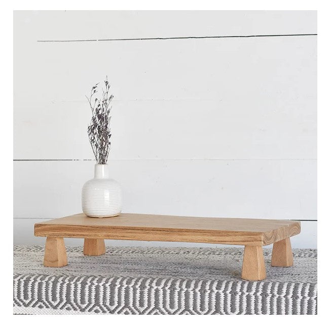 Wood Riser With Feet