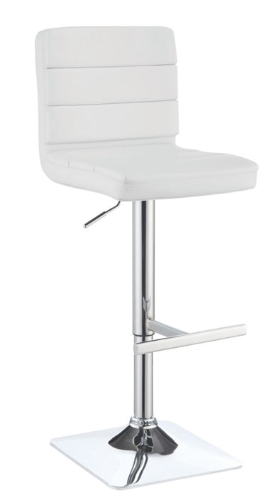 Bianca Upholstered Adjustable Bar Stool