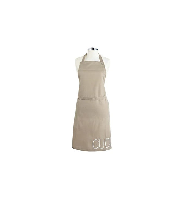 Cucina Snap Apron - Tan