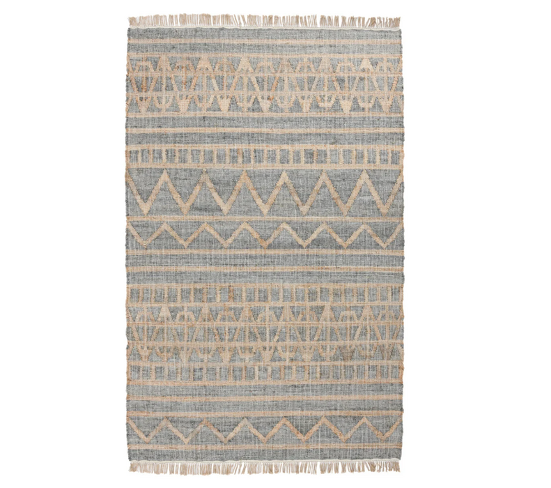 Kingston Distressed Spa Blue Rug