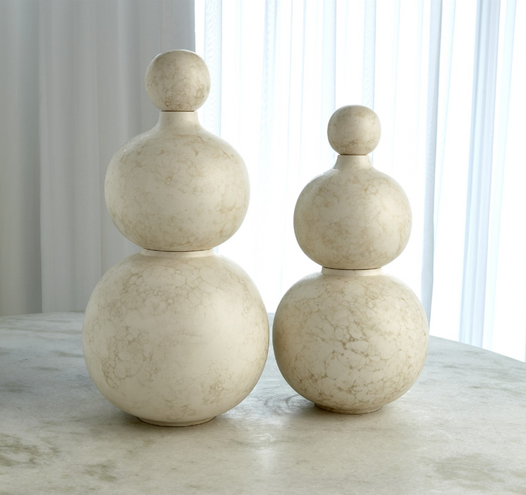 Bubble Stacking Vase - Ivory