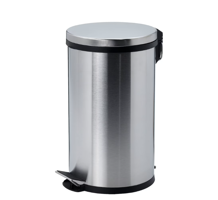 1-Gallon Stainless Steel Pedal Bin