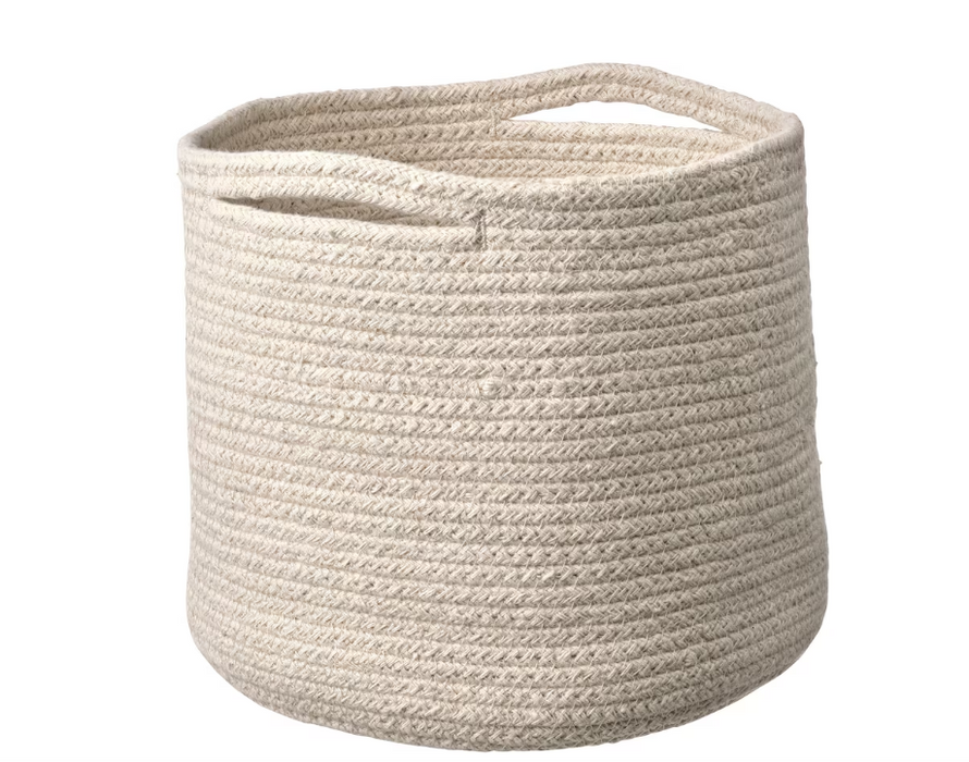 Natural Unbleached Cotton Basket