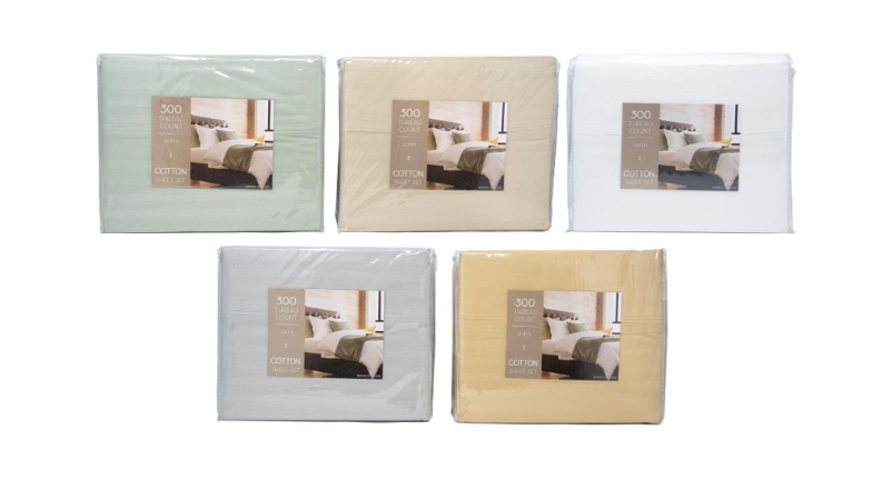 Brianna 4-Piece Cotton Sheet Set