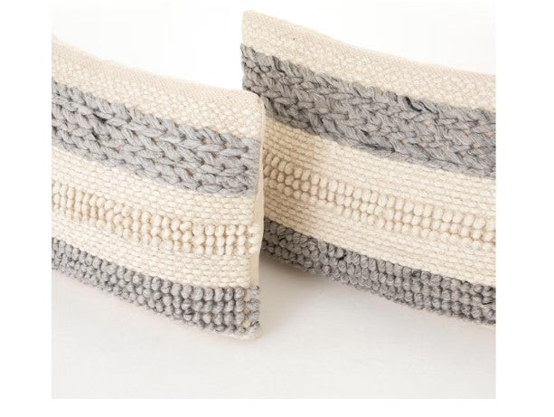 Textured Stripe Pillow