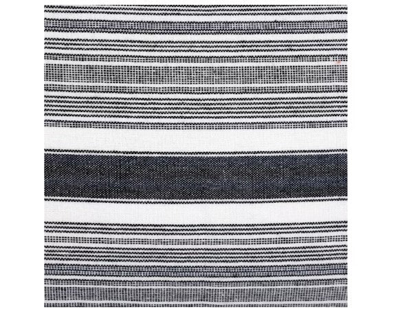 Laos Navy Stripe Pillow