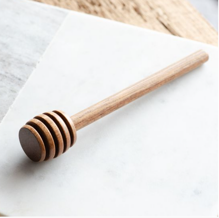 6" Wood Honey Dipper