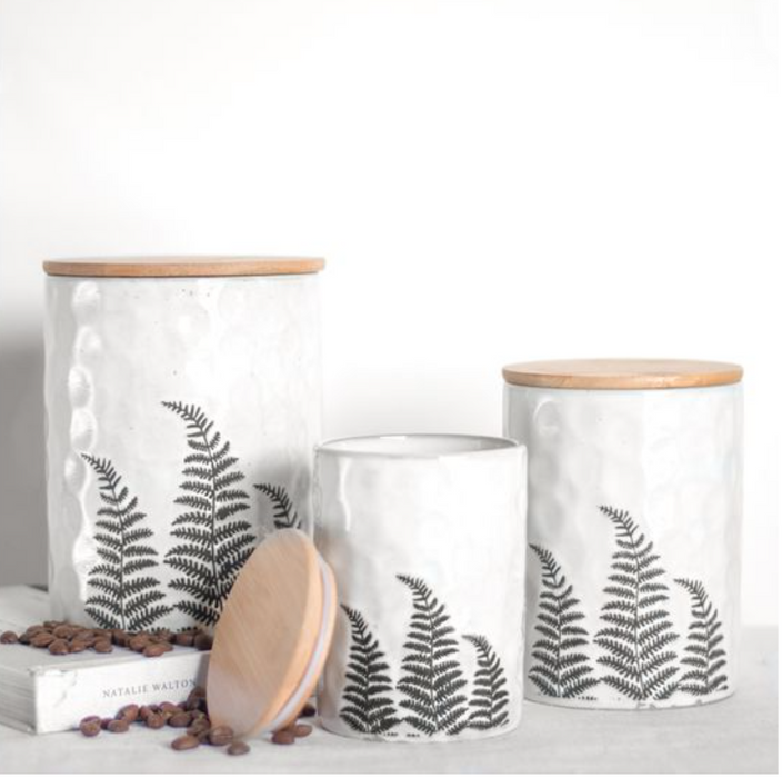 Fern Pattern Canister