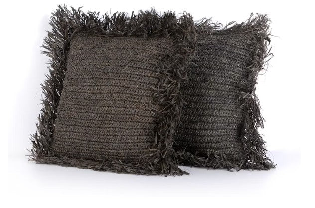Raffia Square Pillow