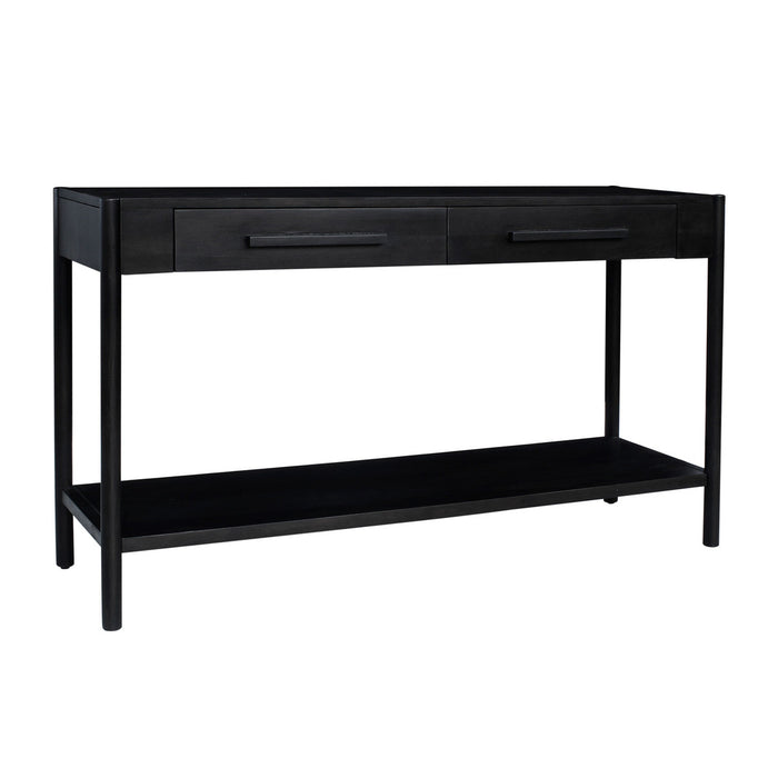 Sophie 2-Drawer Console - Black