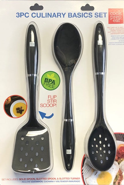 3-Piece Nylon Kitchen Tool Set