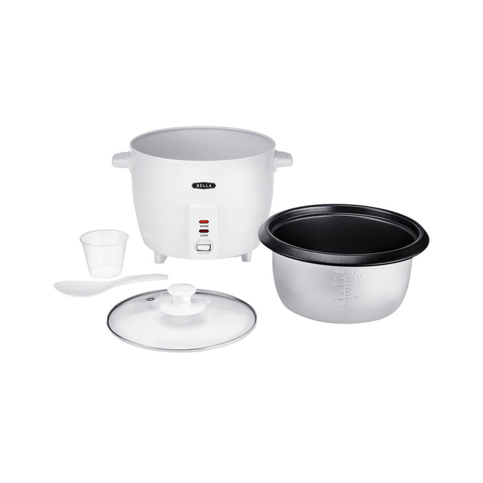Bella 16 Cup Rice Cooker - White