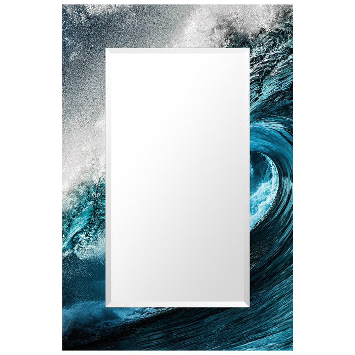Sapphire Sea Rectangular Mirror