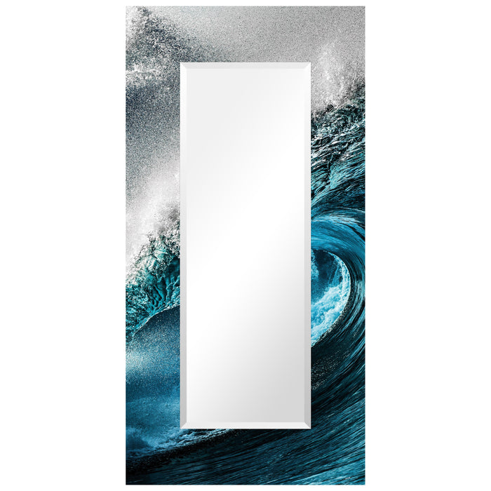 Sapphire Sea Floor Mirror