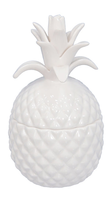 White Pineapple Decor