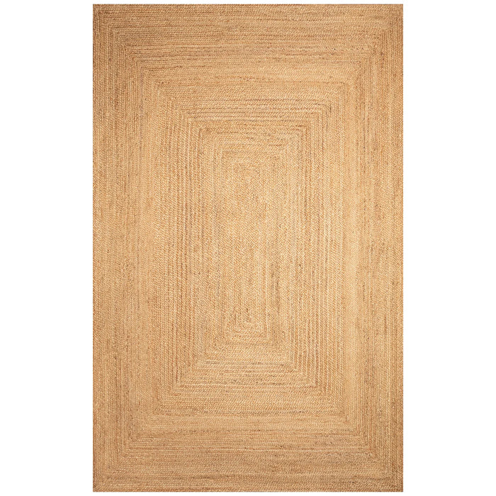 Tulum Plain Natural Jute Rug