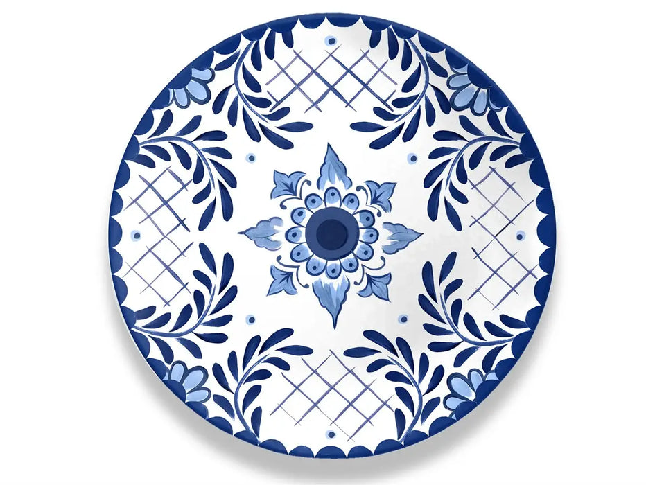 Cobalt Casita Dinner Plate