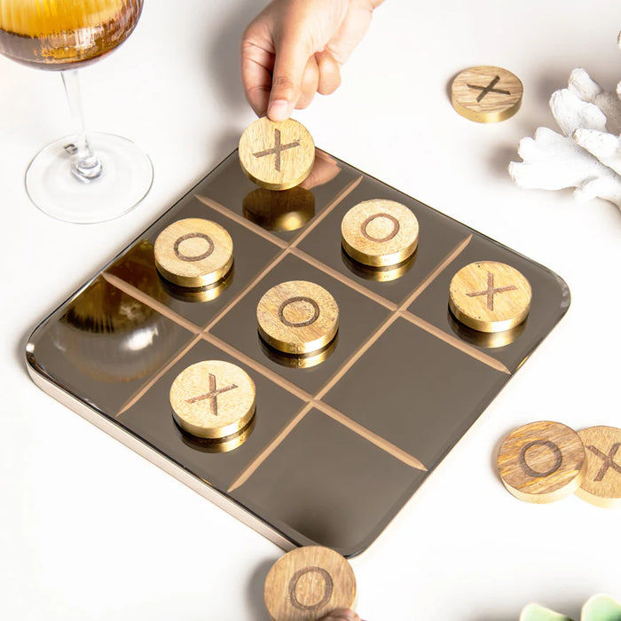 Duke Copper Tic Tac Toe Set