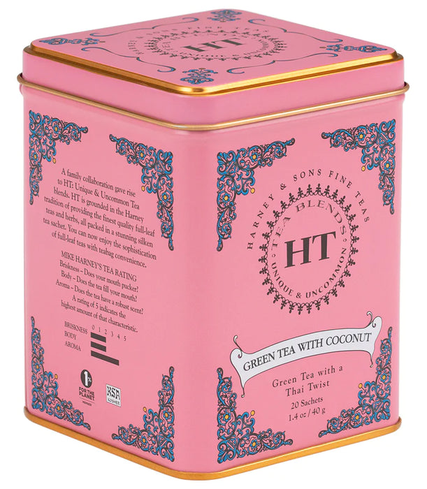 Green Tea With Coconut - 20 Count