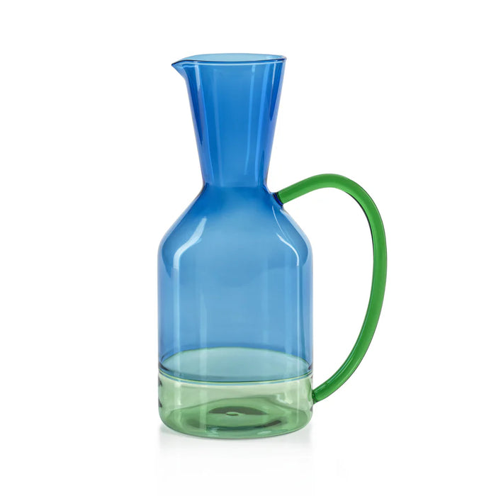 Riviera Two Toned Glass Pitcher