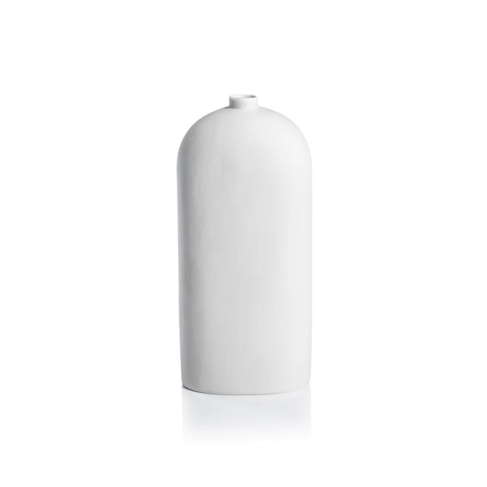 Lily All white Ceramic Vase