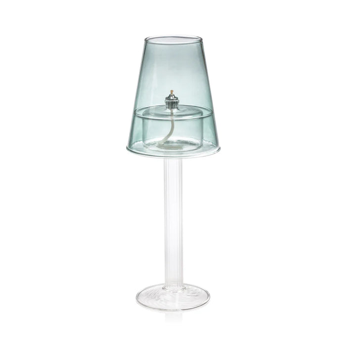 Dauphine Table Lamp - Emerald Blue