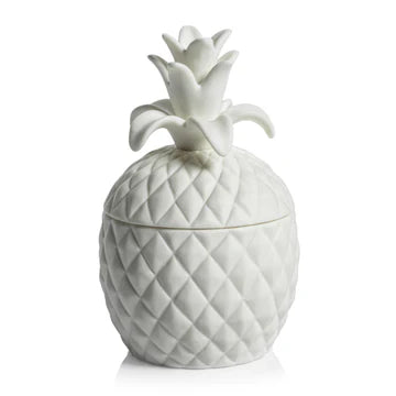 Ceramic Pineapple Candle