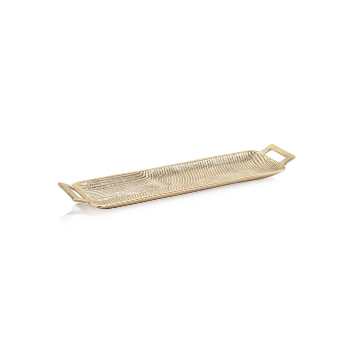 Golden Aluminum Tray