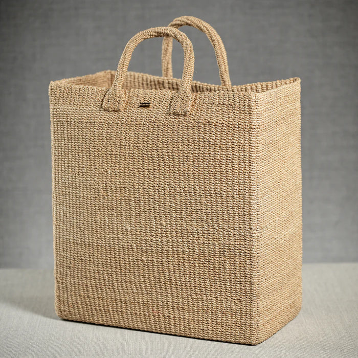 Serene Rectangular Abaca Basket