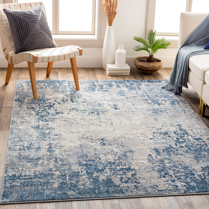 Alpine Blue & Grey 7'10"x10' Rug