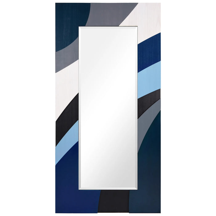 Midnight Blue II Floor Mirror