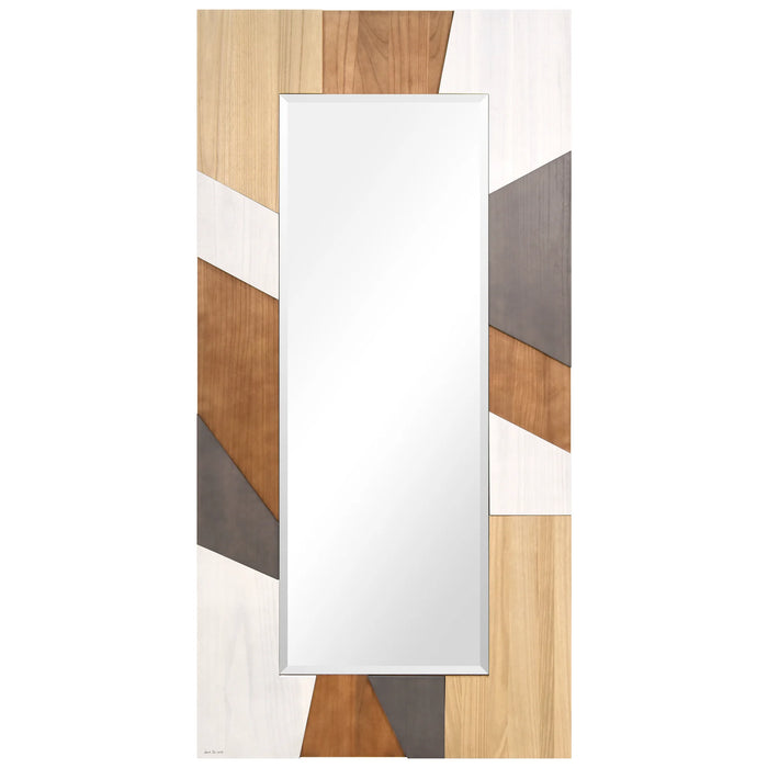 Amber Embraces Floor Mirror