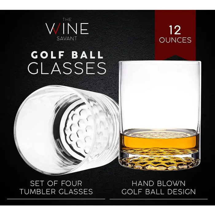 Golf Stick Whiskey Decanter Set