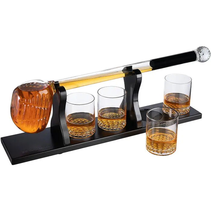 Golf Stick Whiskey Decanter Set