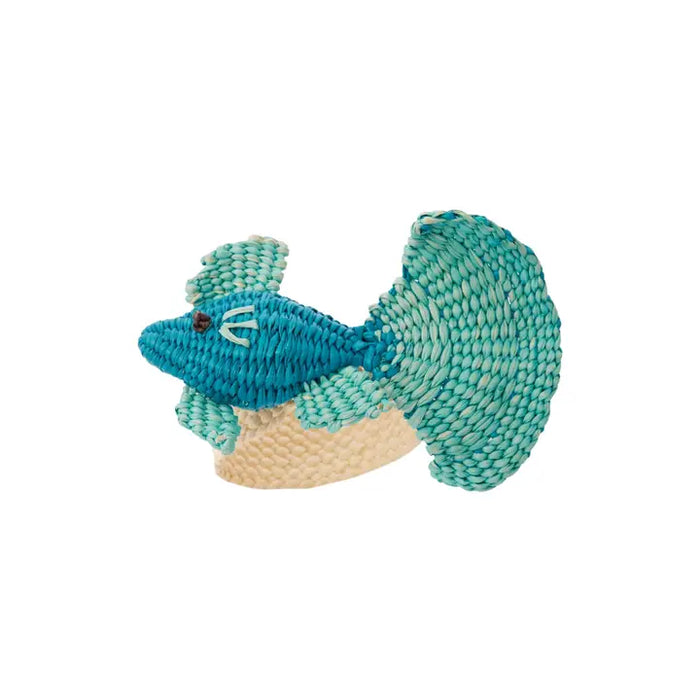 Ballerina Fish Aquamarine Napkin Rings - Set Of 4