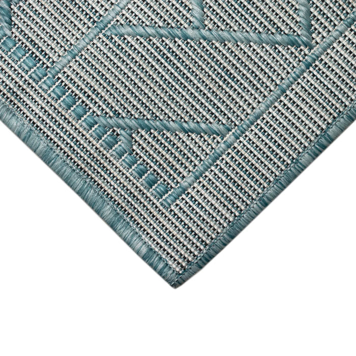 Carmel Pyramid Aqua Rug