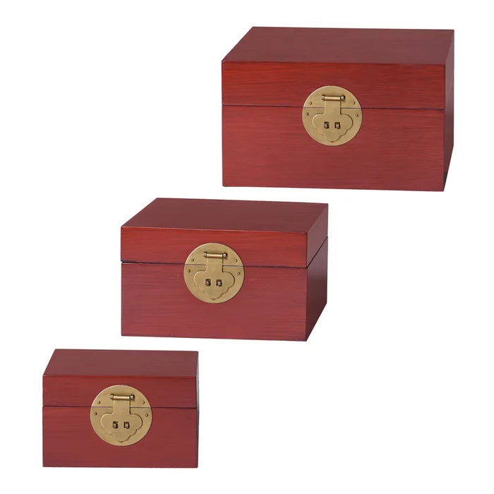 Red Chinese Style Decor Box