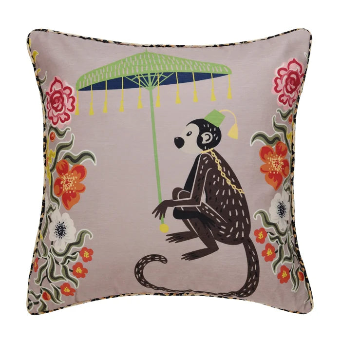 Monkey Down Pillow - Natural