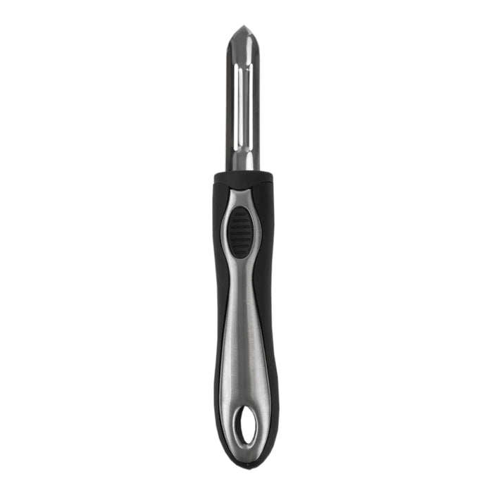 Home Basics Swivel Vegetable Peeler With Rubber Grip