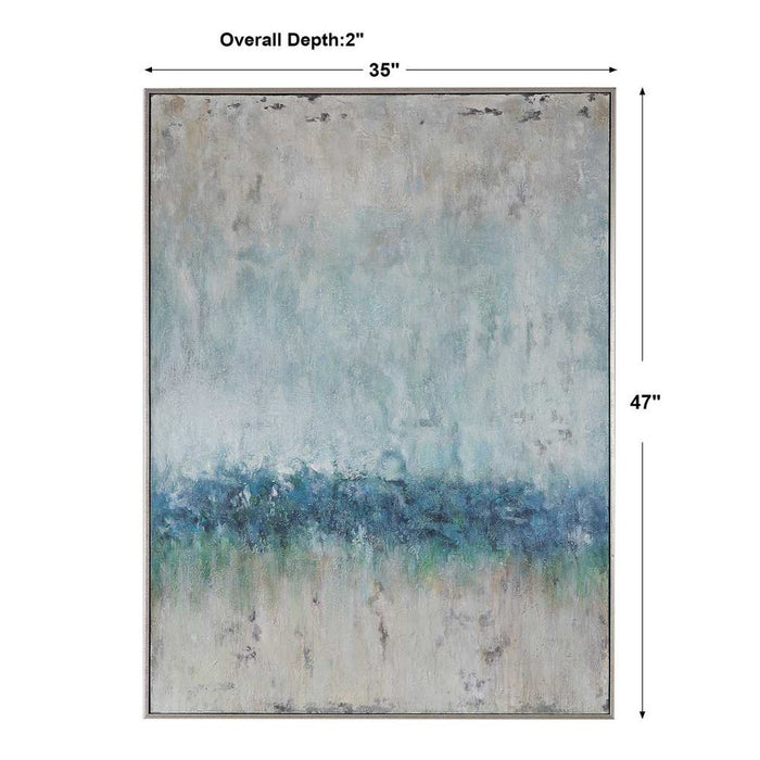 Tidal Wave  Hand Painted Canvas