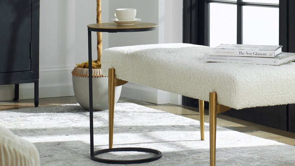 Brunel Accent Table - Gold