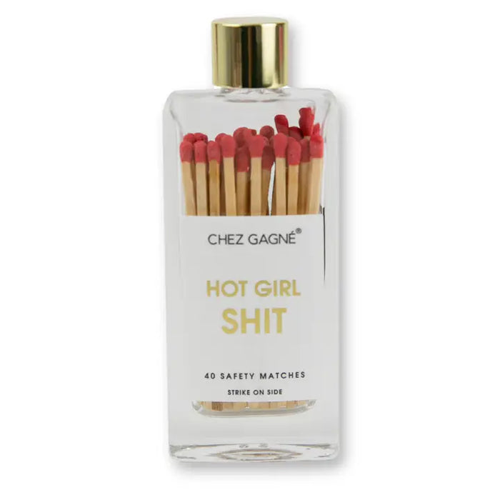 Hot Girl Shit Bottle Matches