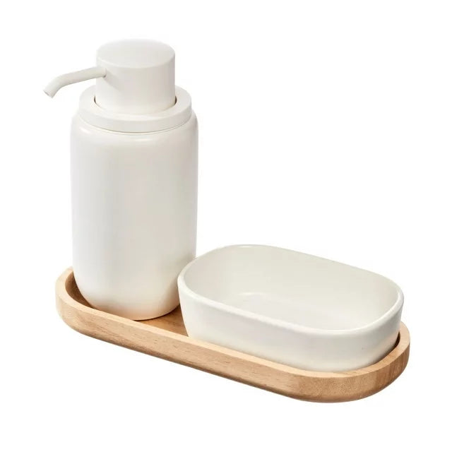 InterDesign Eco Kitchen Sink Tray Set With Pump