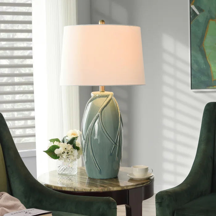 Sage Ceramic Table Lamp