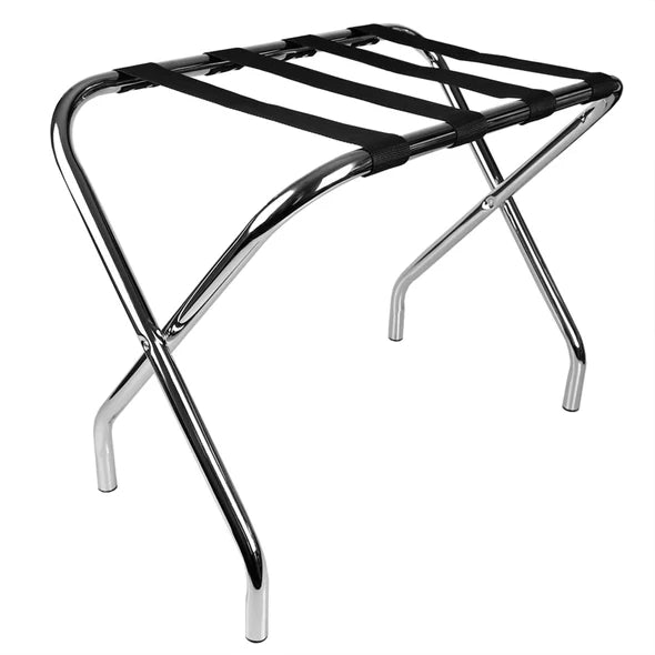 Foldable Chrome Luggage Rack