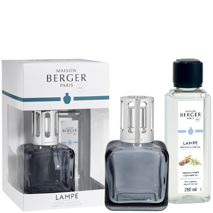 Ice Cube Grey Lampe Gift Set